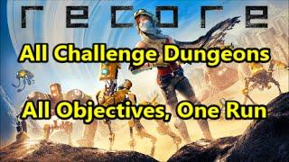 ReCore - All Challenge Dungeons | All Objectives