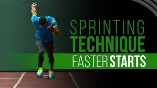 Sprinting Technique |  Faster Starts - Acceleration & Reaction Time