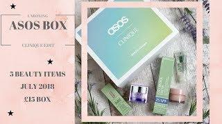 ASOS July 2018 Monthly Beauty Box Unboxing