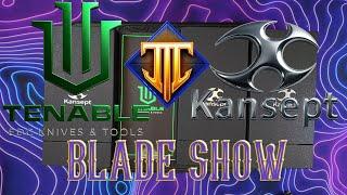 BLADE SHOW BEAUTIES, TOO MANY FOR ONE VIDEO!!! l Lets Go Kansept & Tenable