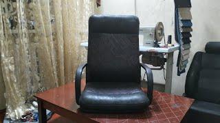 Office chair restoration / Kak ya restavriroval ofisnoye kreslo