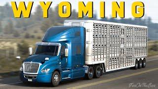 ATS Wyoming DLC - First Look! Gillette → Sheridan | American Truck Simulator