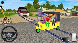 Indian Tuk Tuk Auto Rickshaw Driving #2 - Bus Simulator Indonesia - Android Gameplay