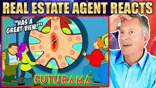 Real Estate Agent Reacts to Futurama Real Estate Scenes