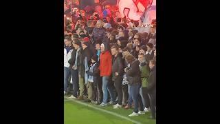 Crazy football fans moments  #shorts
