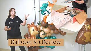 Balloon Kit Review | Ellie's Party Supply Woodland Critter Balloon Kit