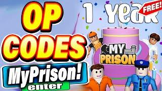*NEW* ALL WORKING CODES FOR MY PRISON! ROBLOX MY PRISON CODES 2023