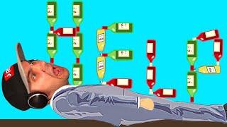 99.9999% IMPOSSIBLE BOTTLE FLIP in Happy Wheels!