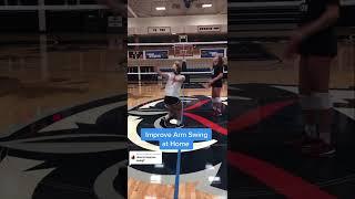 Volleyball at home drill to improve your swing