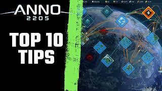 Anno 2205 - TOP 10 TIPS in 2023! MASTER THIS AMAZING GAME