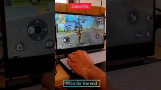 gaming laptop free fire max gameplay #shorts #freefire