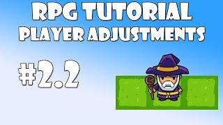 #2.2 Unity RPG Tutorial - Player adjustments