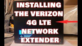 Installing My Verizon Wireless 4G LTE Nework Extender