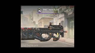 P90 | Vent Rush (Factory New) #shorts #cs2