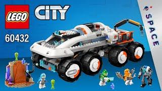 LEGO® City Command Rover and Crane Loader (60432)[758 pcs] Step-by-Step Building Instructions | TBB