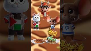 Picking the right food for a cat and a mouse – sounds tricky, right?  #funny #cartoon #animation