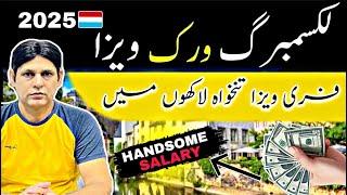 Luxembourg work visa from Pakistan // Luxembourg work permit // Luxembourg visa information //