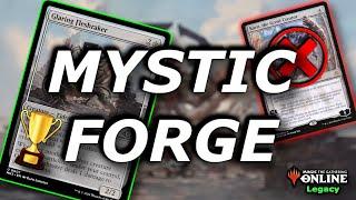 NICE FLESH, SHAME IF I...RAKED IT! Glaring Fleshraker + Mystic Forge — Legacy | Magic: The Gathering