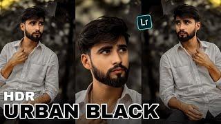 URBAN BLACK COLOUR TONE PHOTO EDITING | LIGHTROOM PHOTO EDITING 2024