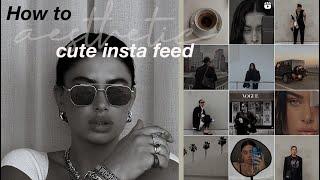 How to - aesthetic cute instagram feed! tips + hacks Q&A || tashietinks