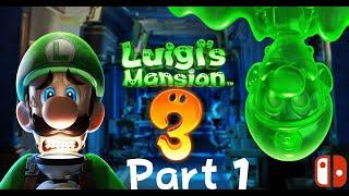 Luigi's Mansion 3 - Walkthrough - Part 1 - A new horror arise