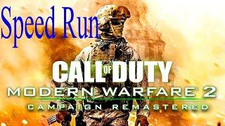 Speed Run | CALL OF DUTY: MODERN WARFARE 2 REMASTERED (2020)