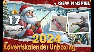 2024 Angel Berger Adventskalender Unboxing Türchen 17 Vorstellung Angel  Weihnachtskalender Angeln