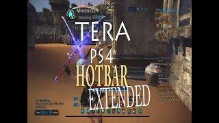 TERA How To Setup Advance Hotbar on PS4