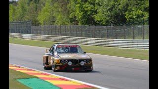 2min35s BMW 3.0 CSL on Spa Classic 2025 HTC - Onboard Pole S. Glaser ! [HD]