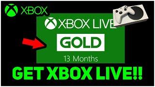 XBOX SERIES X/S HOW TO GET XBOX LIVE!