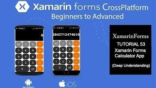 Xamarin Forms Basic Calculator App[Tutorial 53]