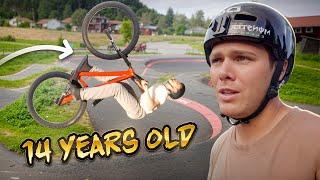 MAKING 14 YEAR OLD KIDS BACKFLIP A PUMP TRACK