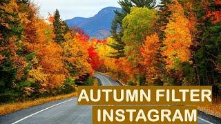 HOW TO GET AUTUMN FILTER ON ISTAGRAM