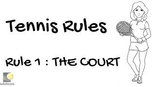 Tennis Rule 1: The Court