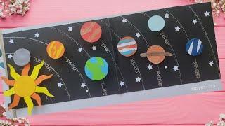 solar system craft DIY Planets Craft | Solar System Model Paper planets  SOLAR SYSTEM MODEL