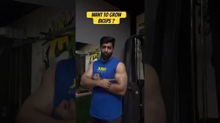 One tip to grow Bicep muscle | growth hack | tips | biceps grow kaise kare | arms workout