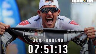 IRONMAN KONA 2019 WINNER AND NEW RECORD JAN FRODENO