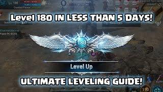 Lineage 2 Revolutions 180 in Less than 5 Days Ultimate Leveling Guide