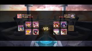 0Chaoss0 Shows us how to cleave in Summoners War G3 RTA