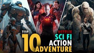 Top 10 Best SCI FI Movies on Netflix Now | Best Hollywood Sci Fi Action Movies to Watch in 2024