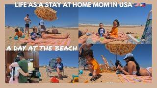 filipina mom in USA  spend the day with us at the beach | best day as a family