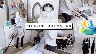 Cleaning Motivation! Full day clean with me! APARTMENT CLEANING