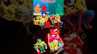 Spongebob Squrepants  Patrick Bro Hacker  Cho Cho Charles ⏩ Tiles Hop #coffindance #shorts