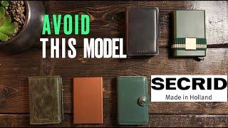 WHICH TO BUY ? Every SECRID Wallet Reviewed - Slimwallet vs. Twinwallet vs. Miniwallet vs. Cardslide