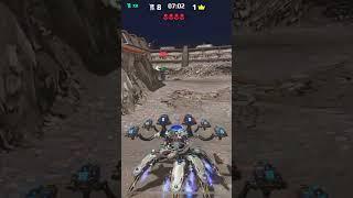 Frozen Dagon crazy killing spree war robots update 9.9.9 #shorts #warrobots
