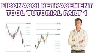 Forex Trading Fibonacci Retracement Tool Tutorial Part 1