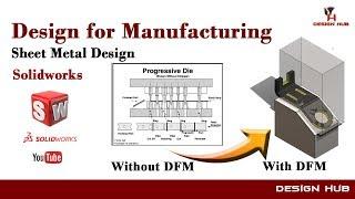 Tool and Die Design for Sheet metal | Solidworks|