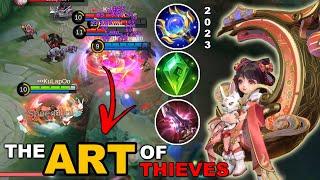 CHANG'E The Art Of Thievery | CHANG'E 2023 BEST BUILD & TUTORIAL | MLBB