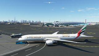 Concept Flight of Emirates Boeing 787-10 Dreamliner [Dubai - Frankfurt] - Microsoft Flight Simulator