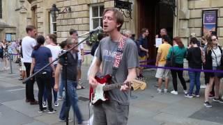 Time of Your Life - Green Day (cover) - Justin Towell - Busking - Bath - UK